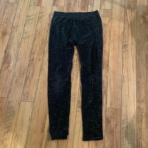 Sparkly Black Leggings